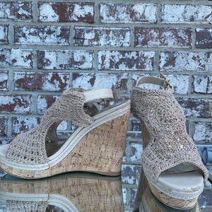 Crochet Natural Walta Wedges